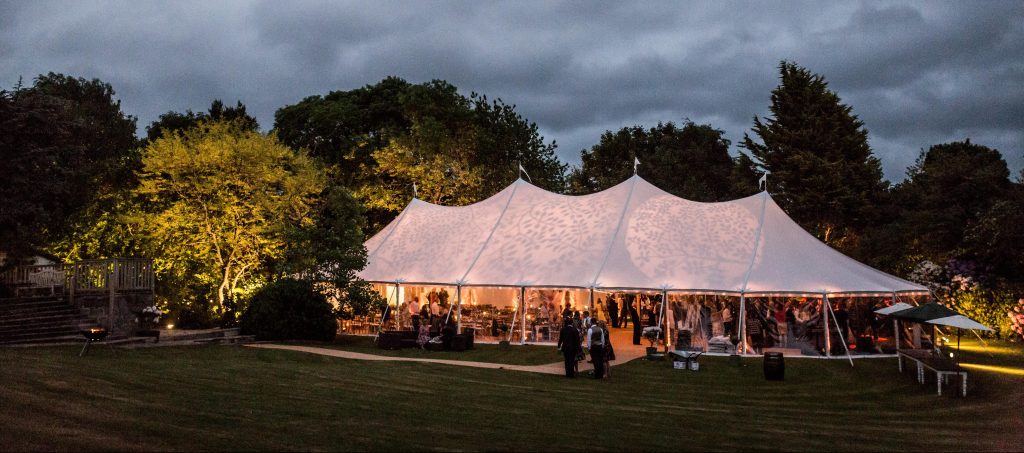 Sailcloth Tent Wedding