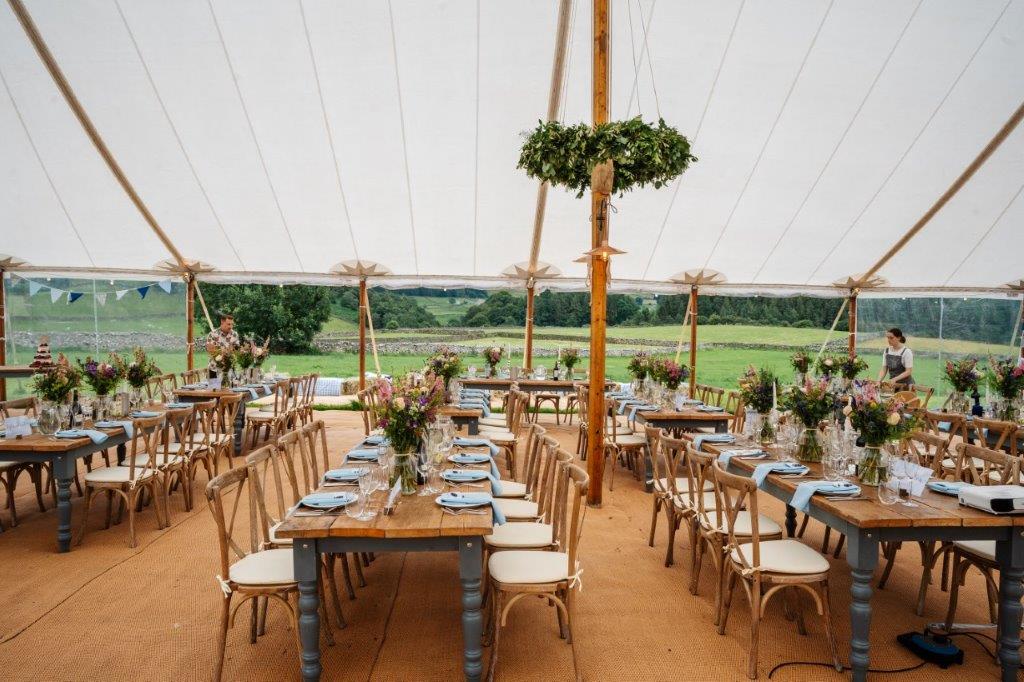 Shades Canvas | Marquee Wedding | Yorkshire Dales | Georgie Beck Photography