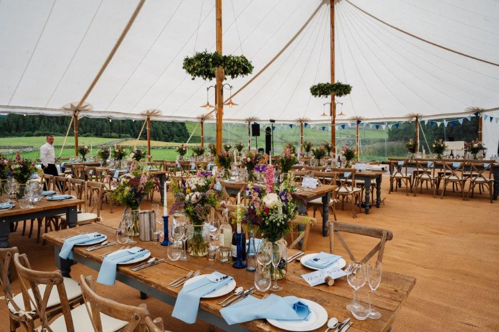 Shades Canvas | Marquee Wedding | Yorkshire Dales | Georgie Beck Photography